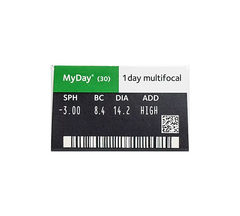 MyDay Multifocal Günlük Lens 30 Paket