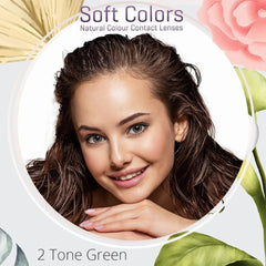 Elegance Soft Colors Renkli Lens 2'li Paket (Hareli)